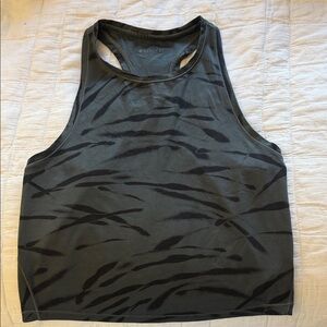 Athleta Black Racerback Performance Tank